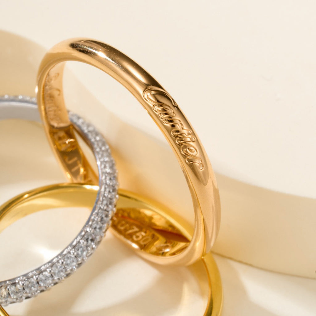 [NOBLE AURA] TRINITY 2.5MM RING COLLECTION