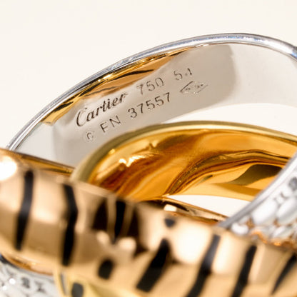 [NOBLE AURA]TRINITY  RING LEOPARD PRINT