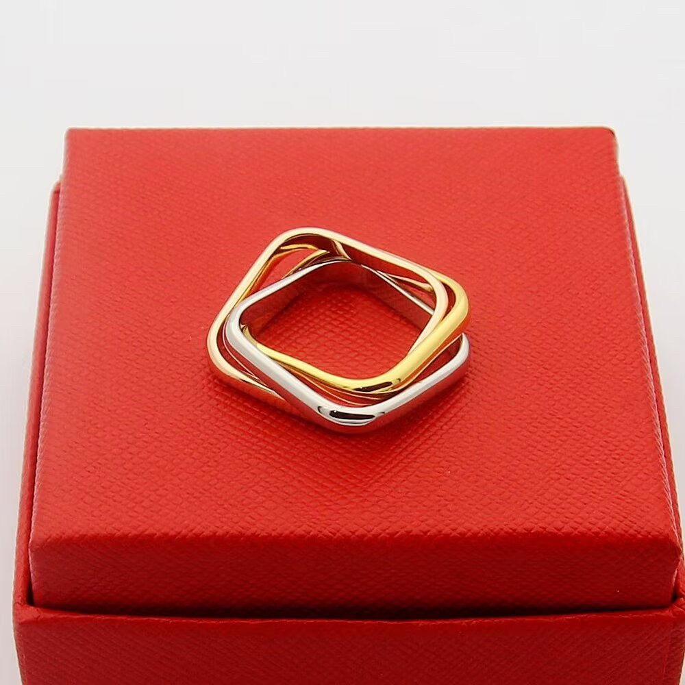 [NOBLE AURA] TRINITY 3.5MM CUSHION RING COLLECTION