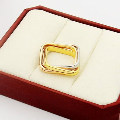 [NOBLE AURA] TRINITY 3.5MM CUSHION RING COLLECTION