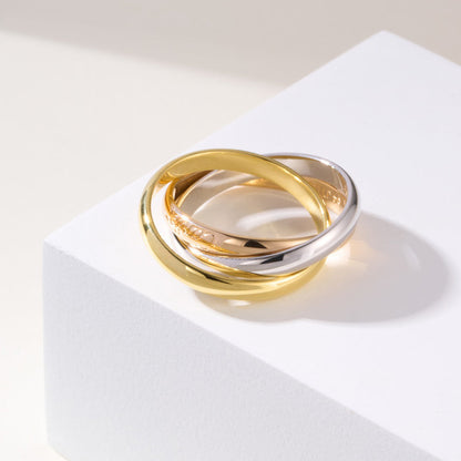[NOBLE AURA]TRINITY 3.2MM RING COLLECTION