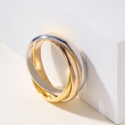 [NOBLE AURA]TRINITY 3.2MM RING COLLECTION