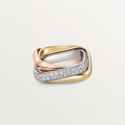 [NOBLE AURA] TRINITY 3.5MM CUSHION RING COLLECTION