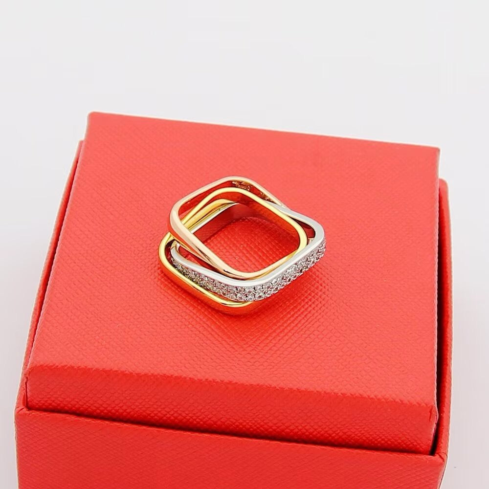 [NOBLE AURA] TRINITY 3.5MM CUSHION RING COLLECTION