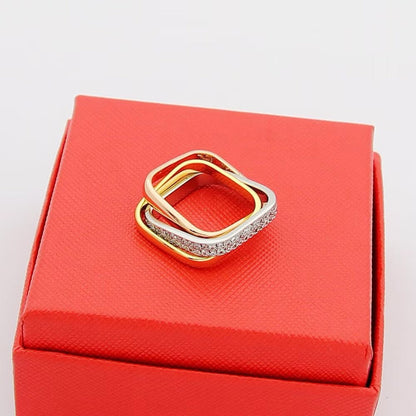 [NOBLE AURA] TRINITY 3.5MM CUSHION RING COLLECTION