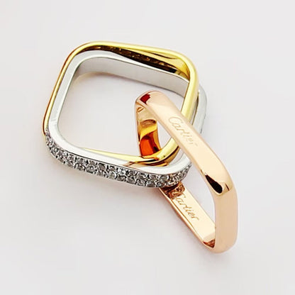 [NOBLE AURA] TRINITY 3.5MM CUSHION RING COLLECTION