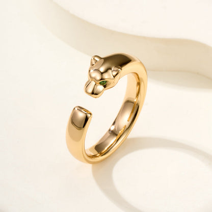 [NOBLE AURA] PANTHERE NO DIAMOND SMALL RING