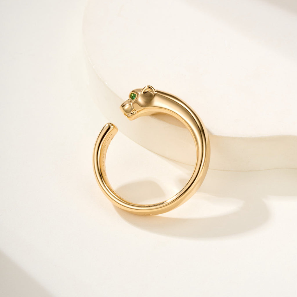 [NOBLE AURA] PANTHERE NO DIAMOND SMALL RING