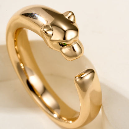 [NOBLE AURA] PANTHERE NO DIAMOND SMALL RING