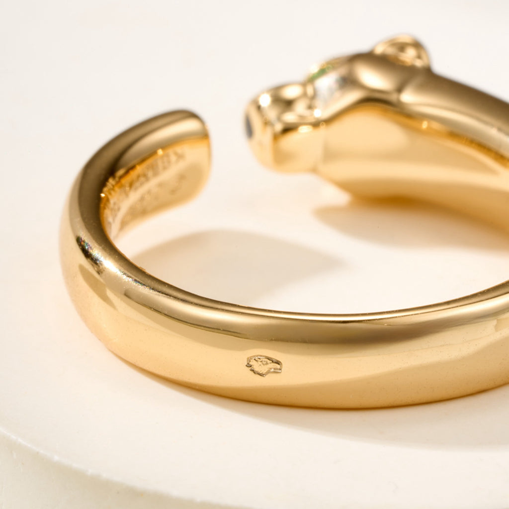 [NOBLE AURA] PANTHERE NO DIAMOND SMALL RING
