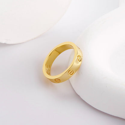 [NOBLE AURA] LOVE RING 3.6 MM NO DIAMOND