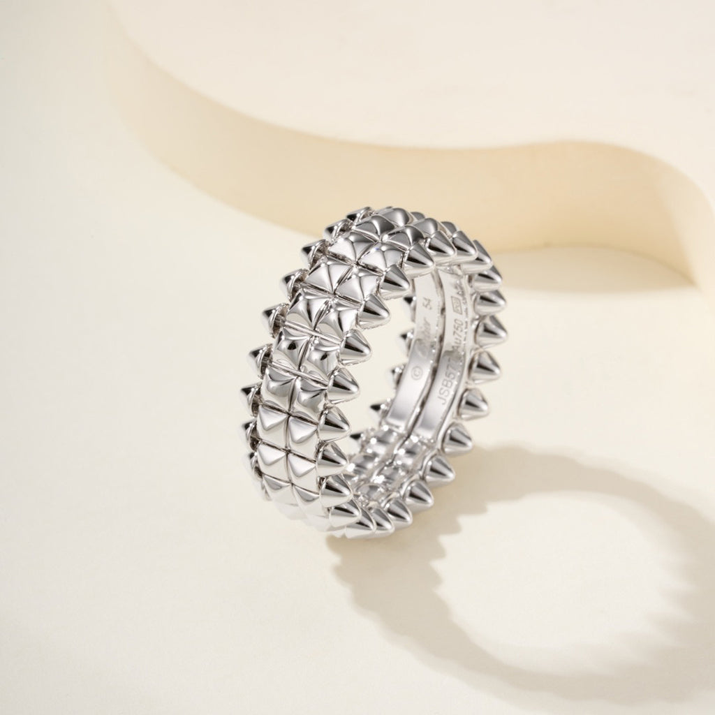 [NOBLE AURA] CLASH 9.2MM DOUBLE ROW RING