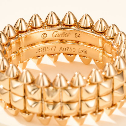 [NOBLE AURA] CLASH 9.2MM DOUBLE ROW RING