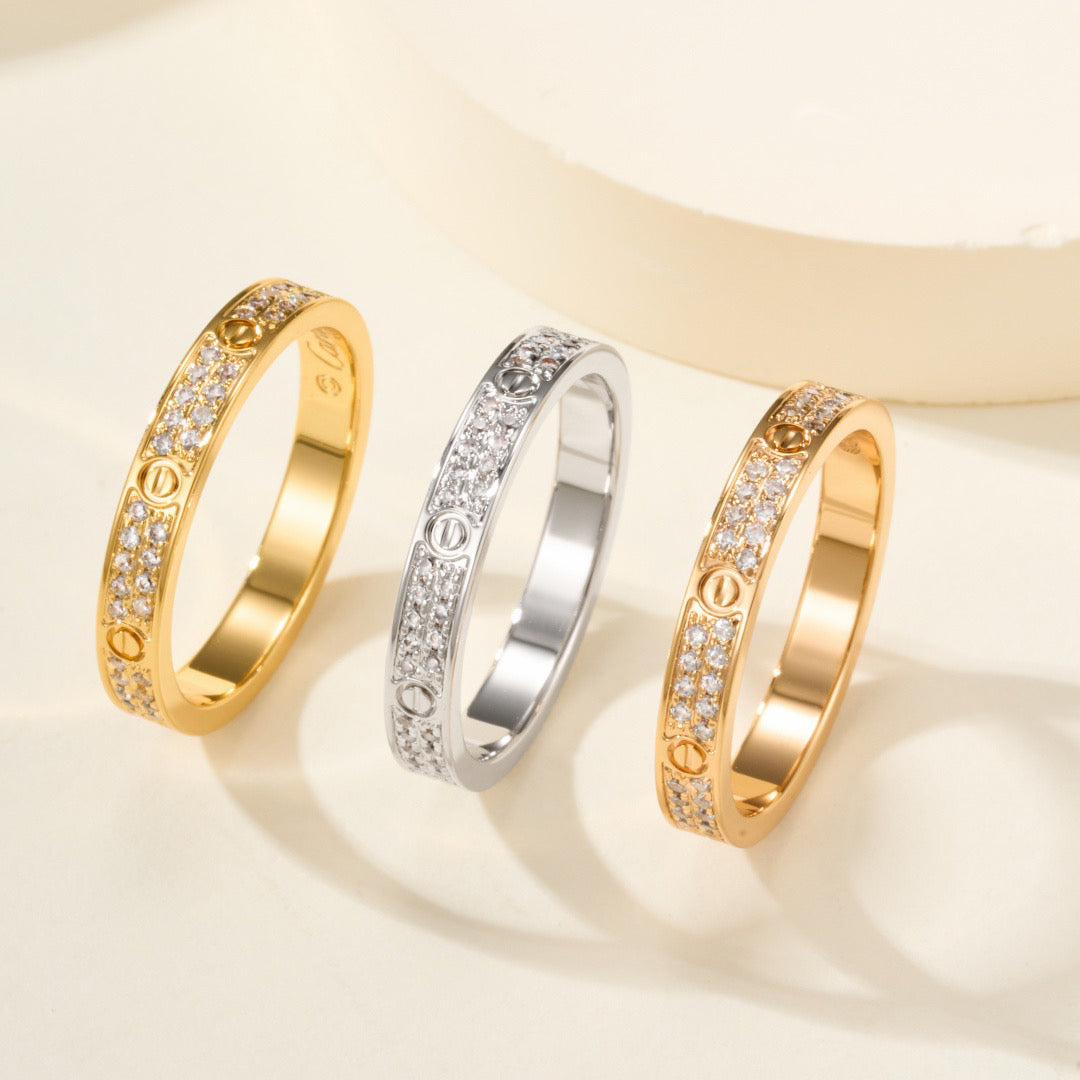 [NOBLE AURA] LOVE RING 2.65MM DIAMOND