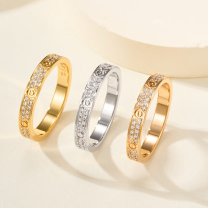 [NOBLE AURA] LOVE RING 2.65MM DIAMOND