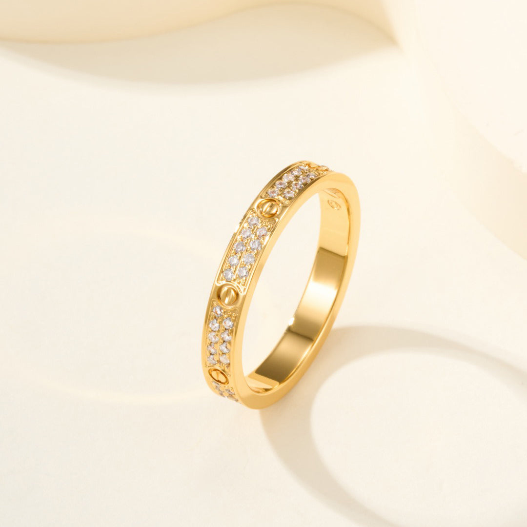 [NOBLE AURA] LOVE RING 2.65MM DIAMOND