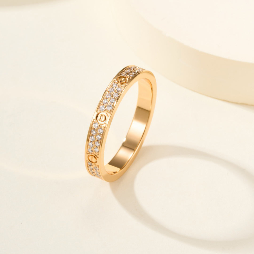 [NOBLE AURA] LOVE RING 2.65MM DIAMOND