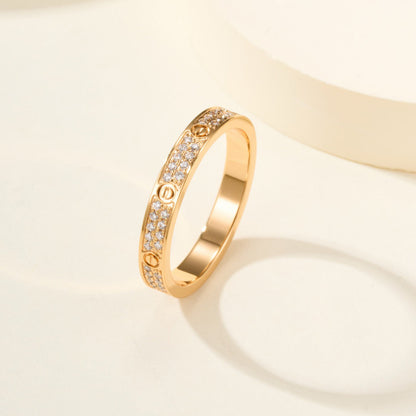 [NOBLE AURA] LOVE RING 2.65MM DIAMOND