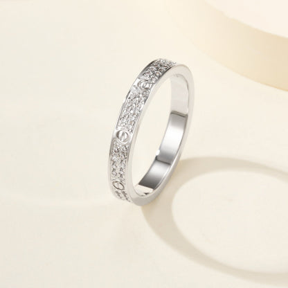 [NOBLE AURA] LOVE RING 2.65MM DIAMOND