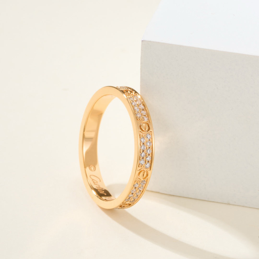 [NOBLE AURA] LOVE RING 2.65MM DIAMOND