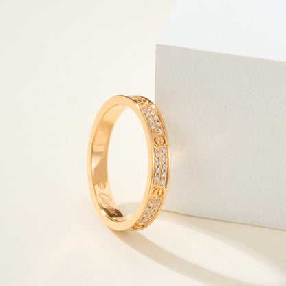 [NOBLE AURA] LOVE RING 2.65MM DIAMOND