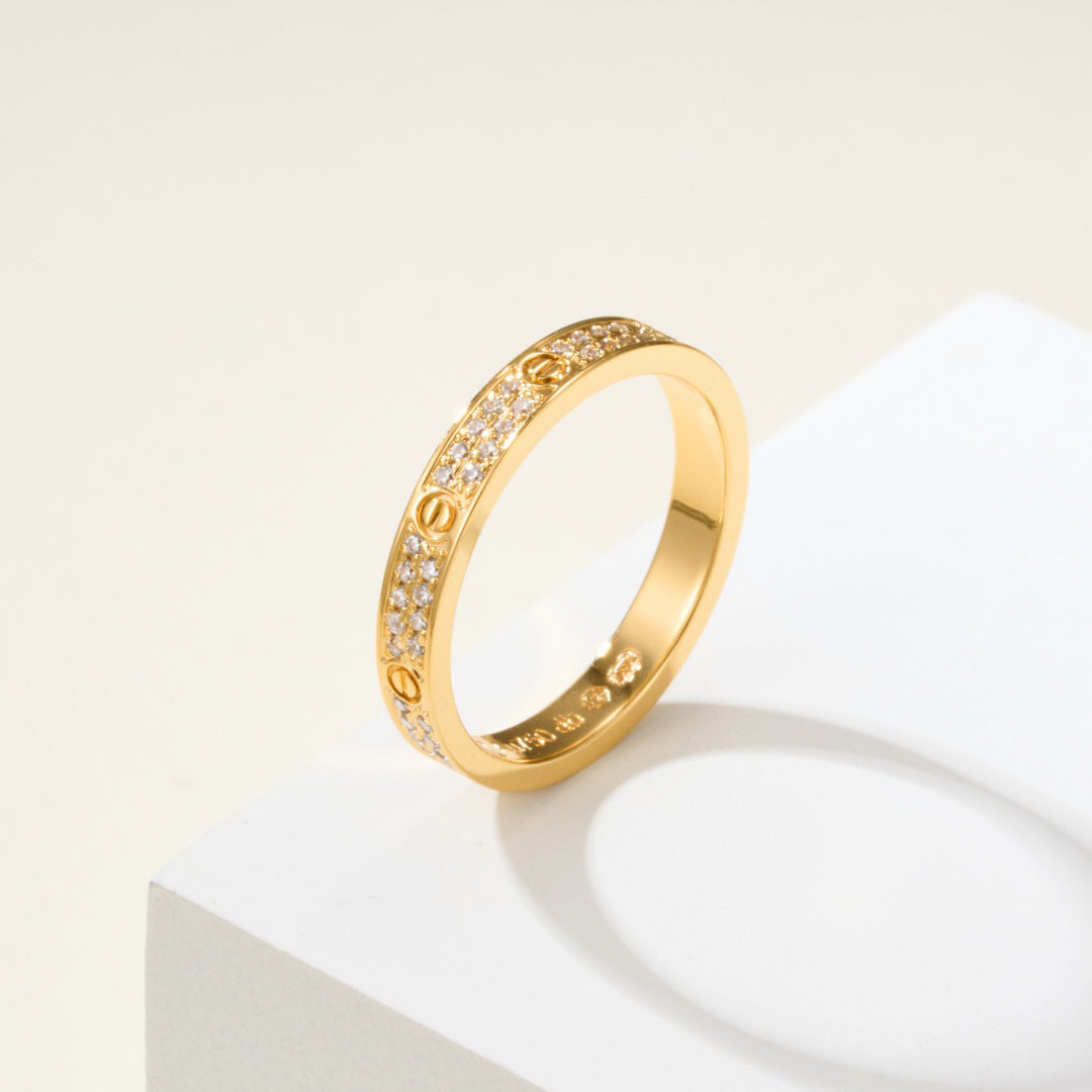 [NOBLE AURA] LOVE RING 2.65MM DIAMOND