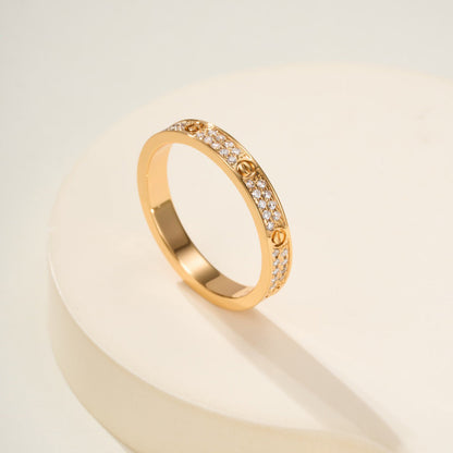 [NOBLE AURA] LOVE RING 2.65MM DIAMOND