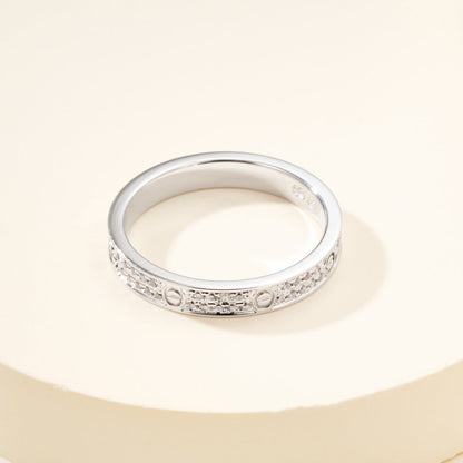 [NOBLE AURA] LOVE RING 2.65MM DIAMOND