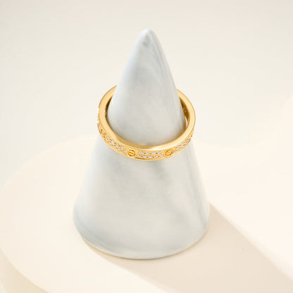[NOBLE AURA] LOVE RING 2.65MM DIAMOND