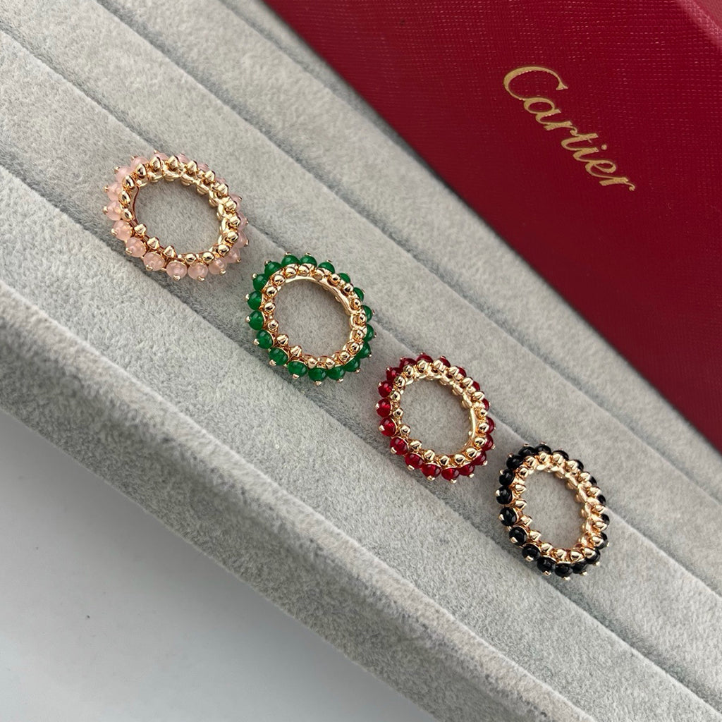 [NOBLE AURA] CLASH 7.9MM AGATE CHALCEDONY RING