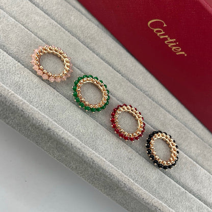 [NOBLE AURA] CLASH 7.9MM AGATE CHALCEDONY RING