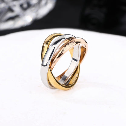 [NOBLE AURA]TRINITY 3.2MM RING COLLECTION