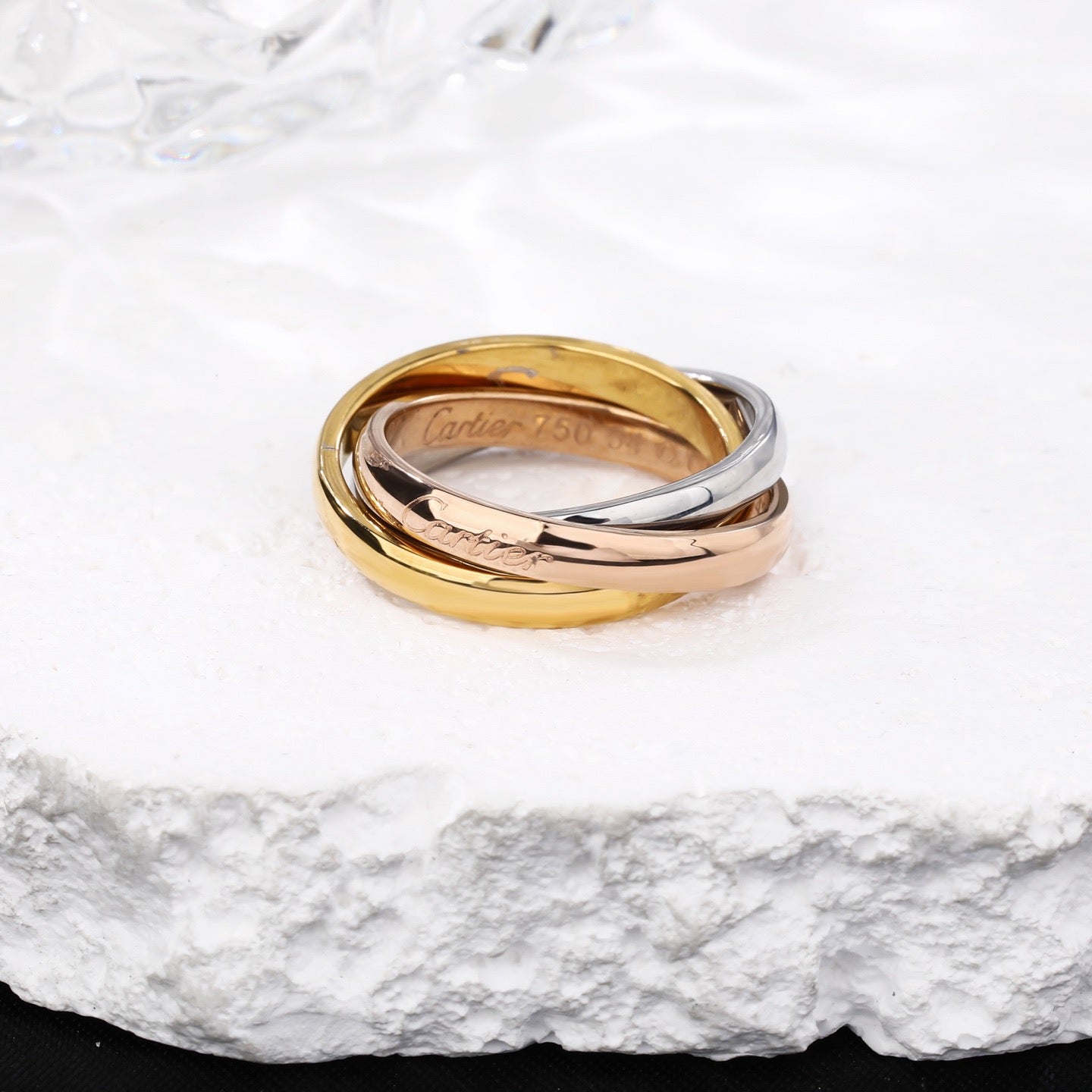 [NOBLE AURA]TRINITY 3.2MM RING COLLECTION