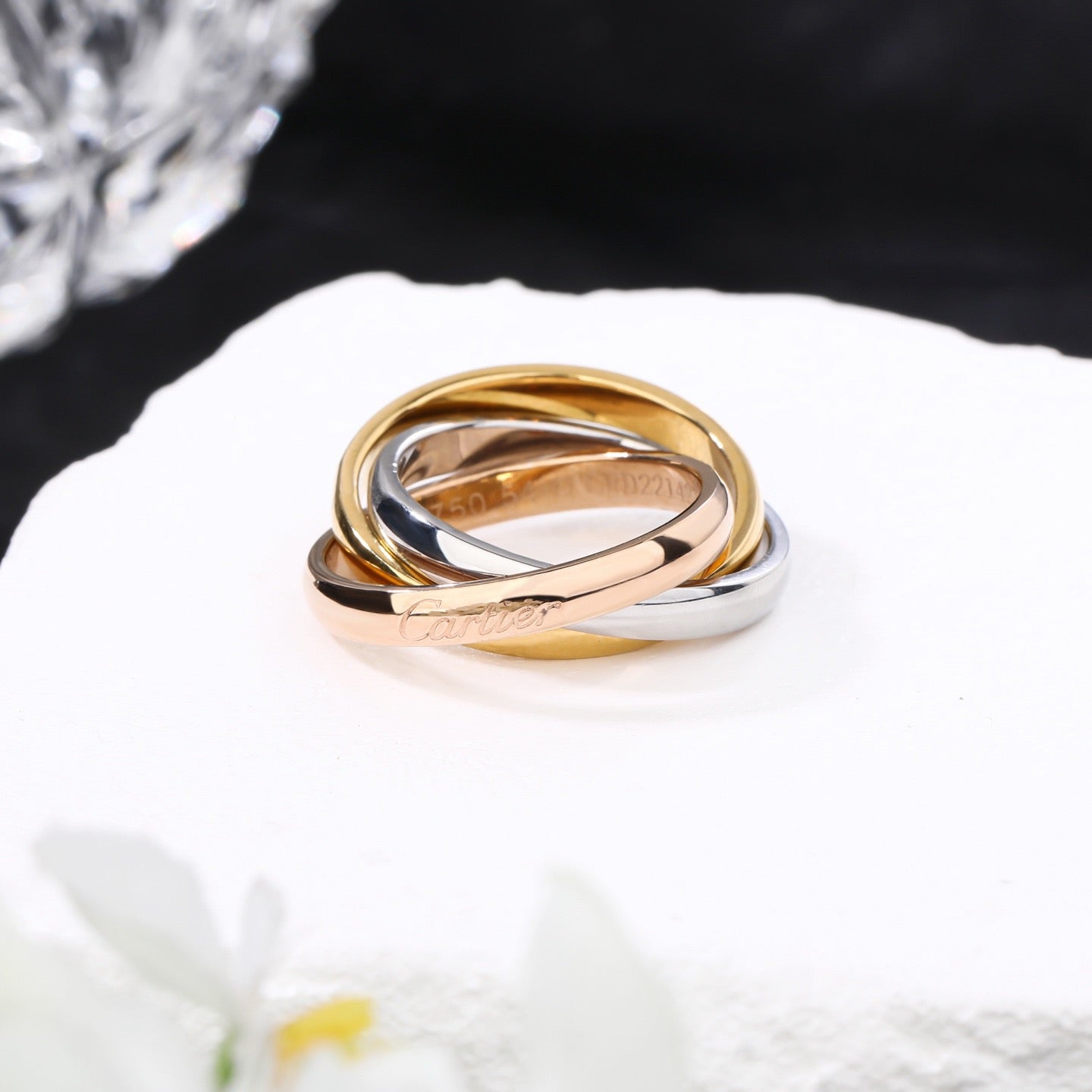 [NOBLE AURA]TRINITY 3.2MM RING COLLECTION
