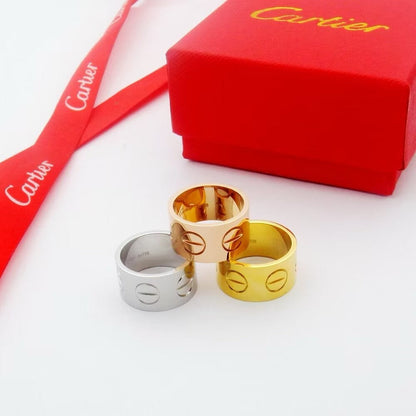 [NOBLE AURA] LOVE 11MM LARGE RING