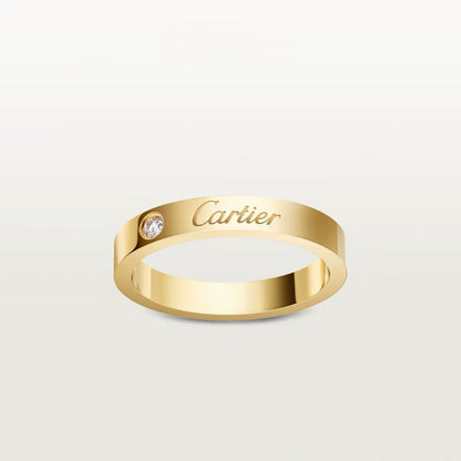 [NOBLE AURA] LOVE RING 4MM 1 DIAMOND