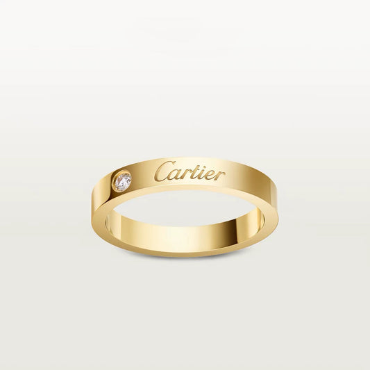 [NOBLE AURA] LOVE RING 4MM 1 DIAMOND