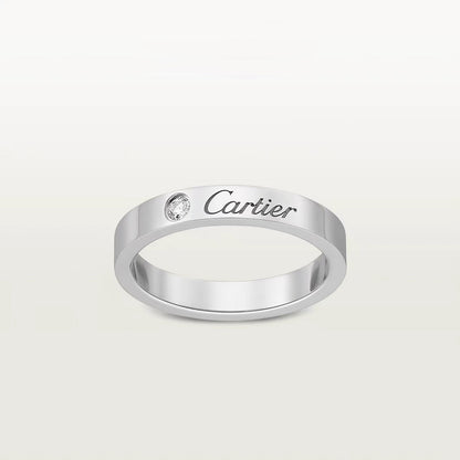 [NOBLE AURA] LOVE RING 4MM 1 DIAMOND