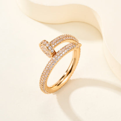 [NOBLE AURA] JUSTE RING 2.6MM FULL DIAMOND
