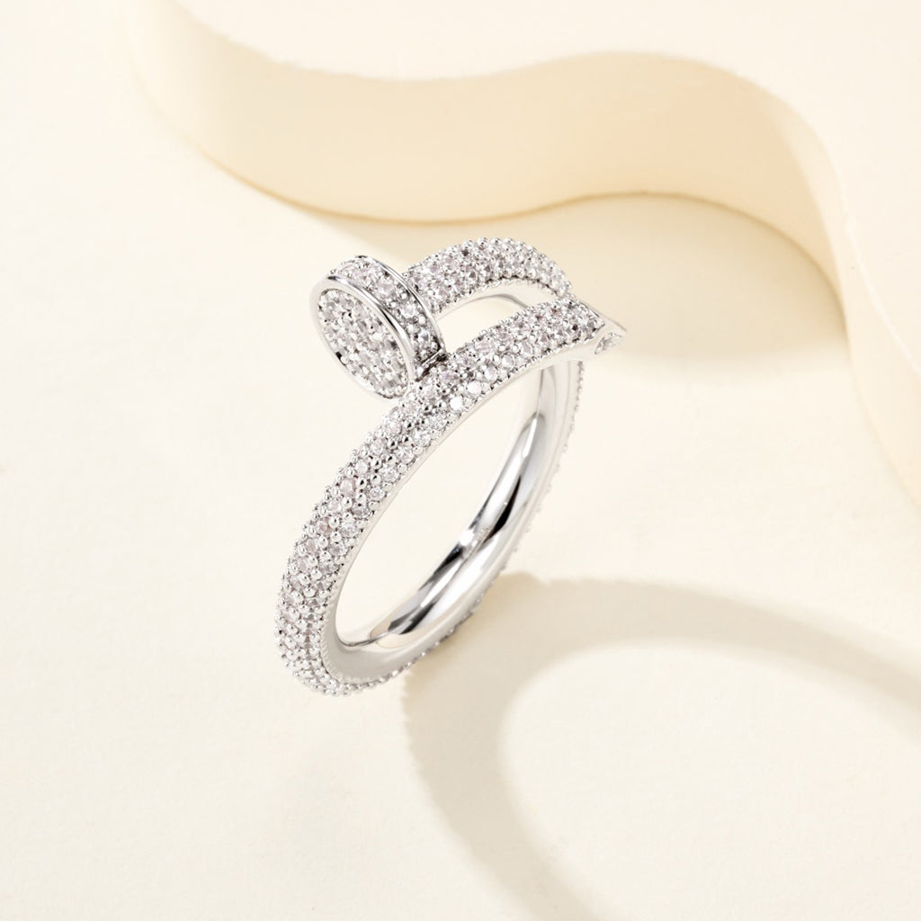 [NOBLE AURA] JUSTE RING 2.6MM FULL DIAMOND