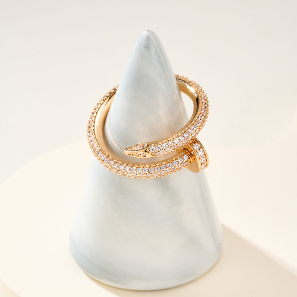 [NOBLE AURA] JUSTE RING 2.6MM FULL DIAMOND