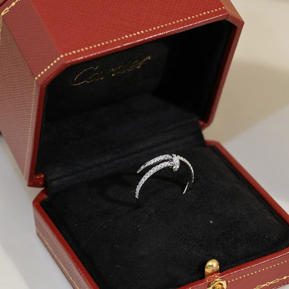 [NOBLE AURA] JUSTE 1.8MM FULL DIAMOND RING
