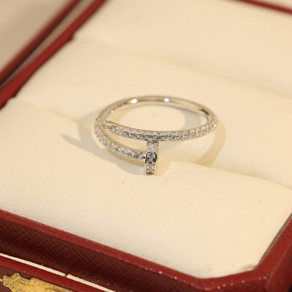 [NOBLE AURA] JUSTE 1.8MM FULL DIAMOND RING