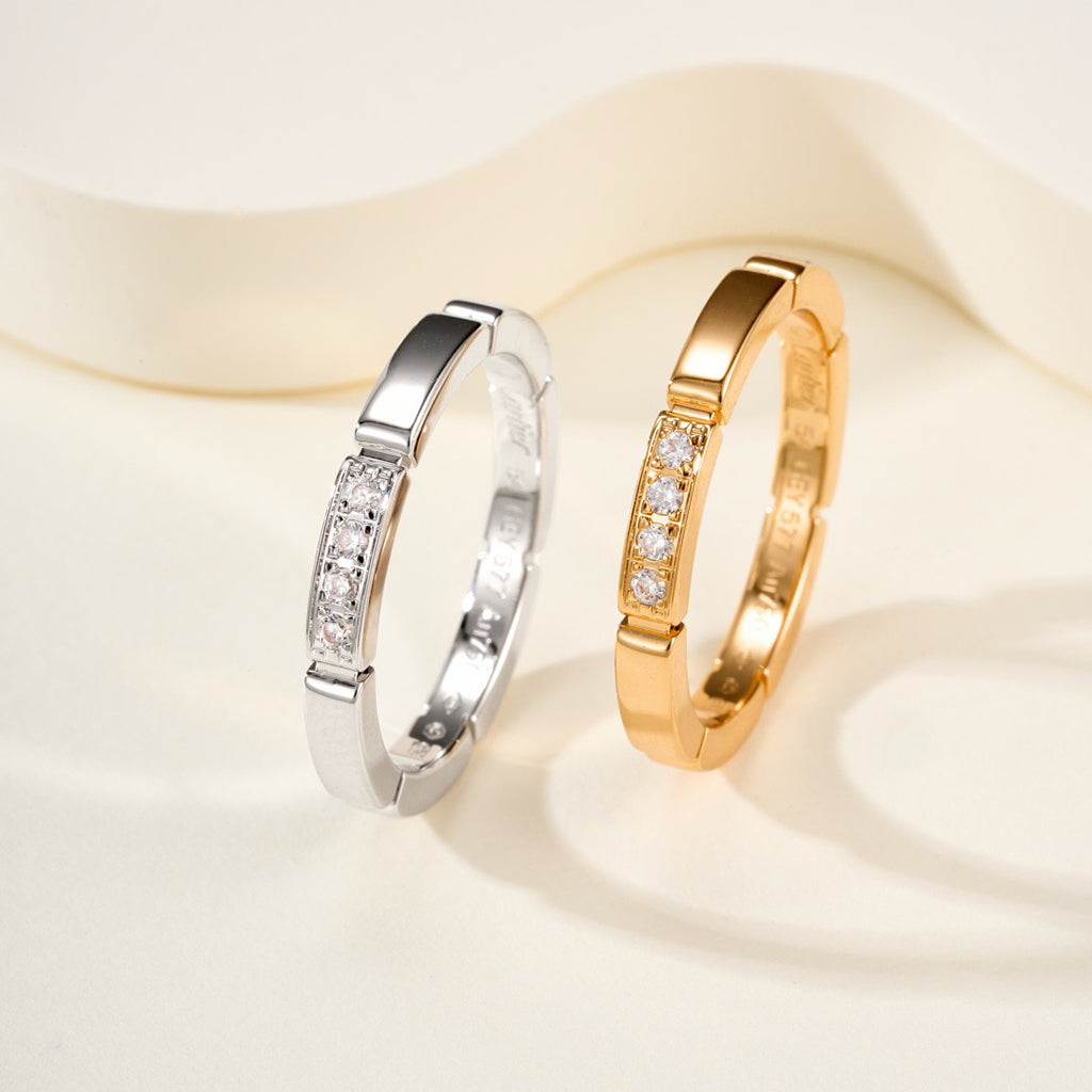 [NOBLE AURA] MAILLON PANTHERE 4 DIAMOND RING