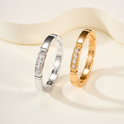 [NOBLE AURA] MAILLON PANTHERE 4 DIAMOND RING