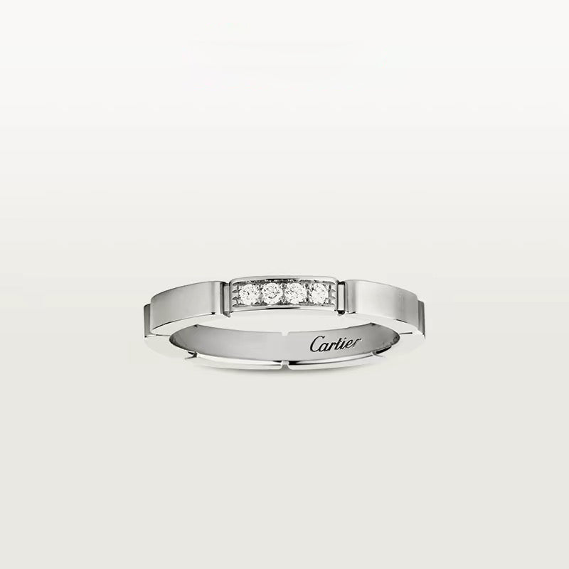 [NOBLE AURA] MAILLON PANTHERE 4 DIAMOND RING