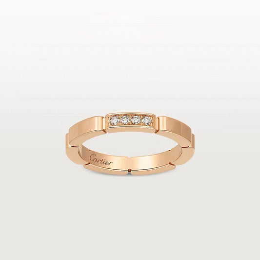 [NOBLE AURA] MAILLON PANTHERE 4 DIAMOND RING