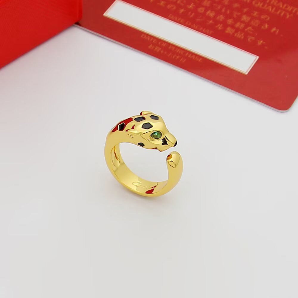 [NOBLE AURA] PANTHERE SPOTTED MEDIUM RING