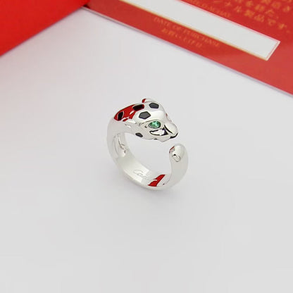 [NOBLE AURA] PANTHERE SPOTTED MEDIUM RING