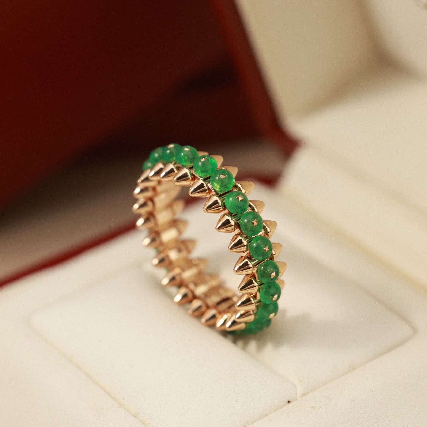 [NOBLE AURA] CLASH 7.9MM AGATE CHALCEDONY RING